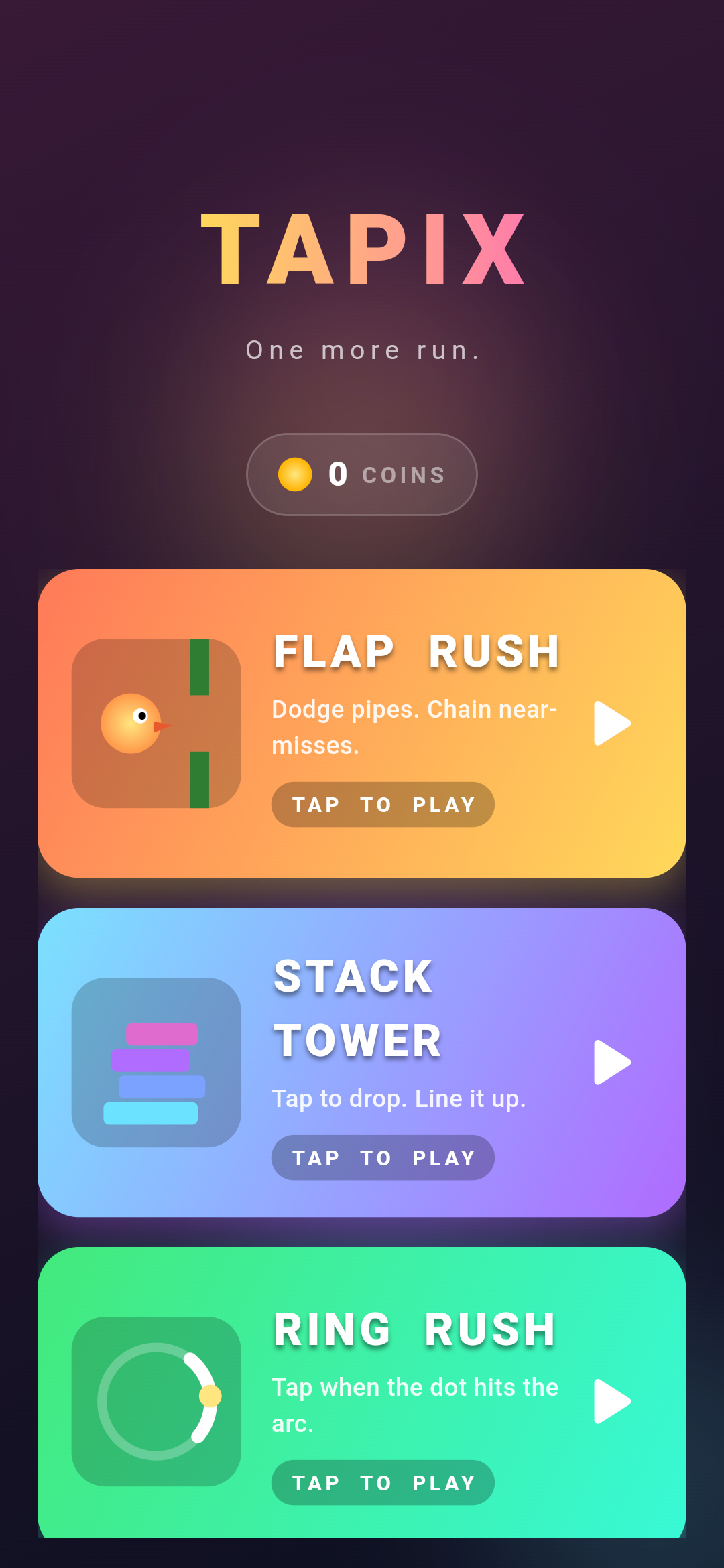 Tapix screenshot